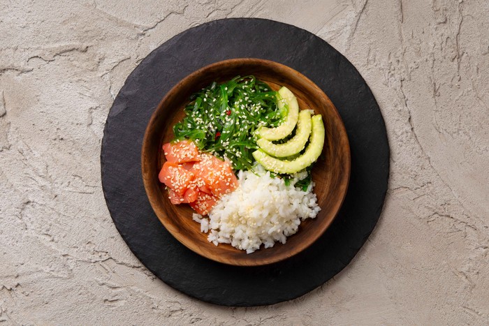 Resep Spicy Salmon Rice Bowl