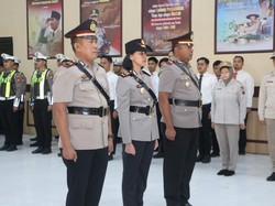Kasatlantas Blitar Kota dan Kapolsek Ponggok Dimutasi, Ini Penggantinya