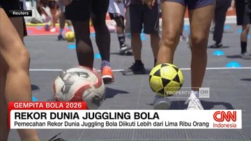 VIDEO: Rekor Dunia Juggling Bola