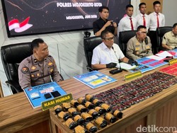 Pertama di Jatim! 330 Catridge Vape Narkoba Rp 2 M Disita di Mojokerto
