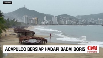 VIDEO: Acapulco Bersiap Hadapi Badai Boris