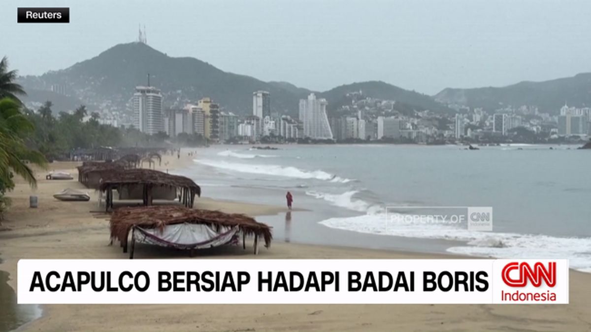 VIDEO: Acapulco Bersiap Hadapi Badai Boris