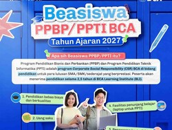 Beasiswa BCA PPTI dan PPBP 2027 Resmi Dibuka, Bisa Dapat Asrama-Tawaran Kerja!