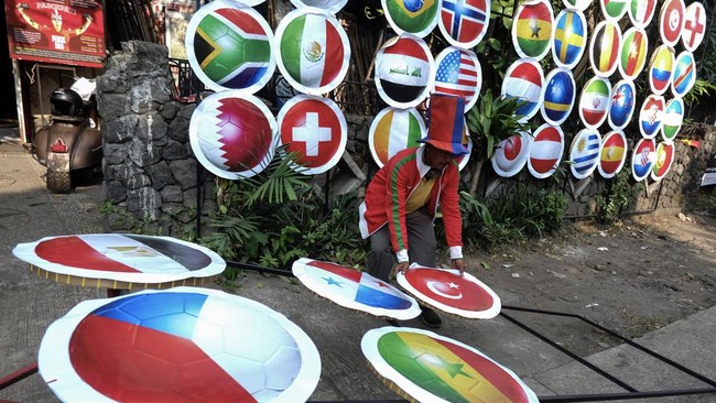 Gempita Piala Dunia di Penjuru Nusantara