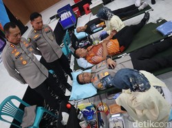Jelang Hari Bhayangkara ke-80, Polresta Sidoarjo Gelar Donor Darah
