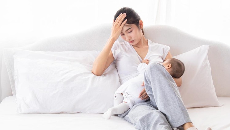 Ilustrasi Ibu dan Bayi
