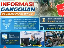 Gangguan Distribusi Air PDAM Tirtanadi Diperkirakan Berlangsung 2 Hari