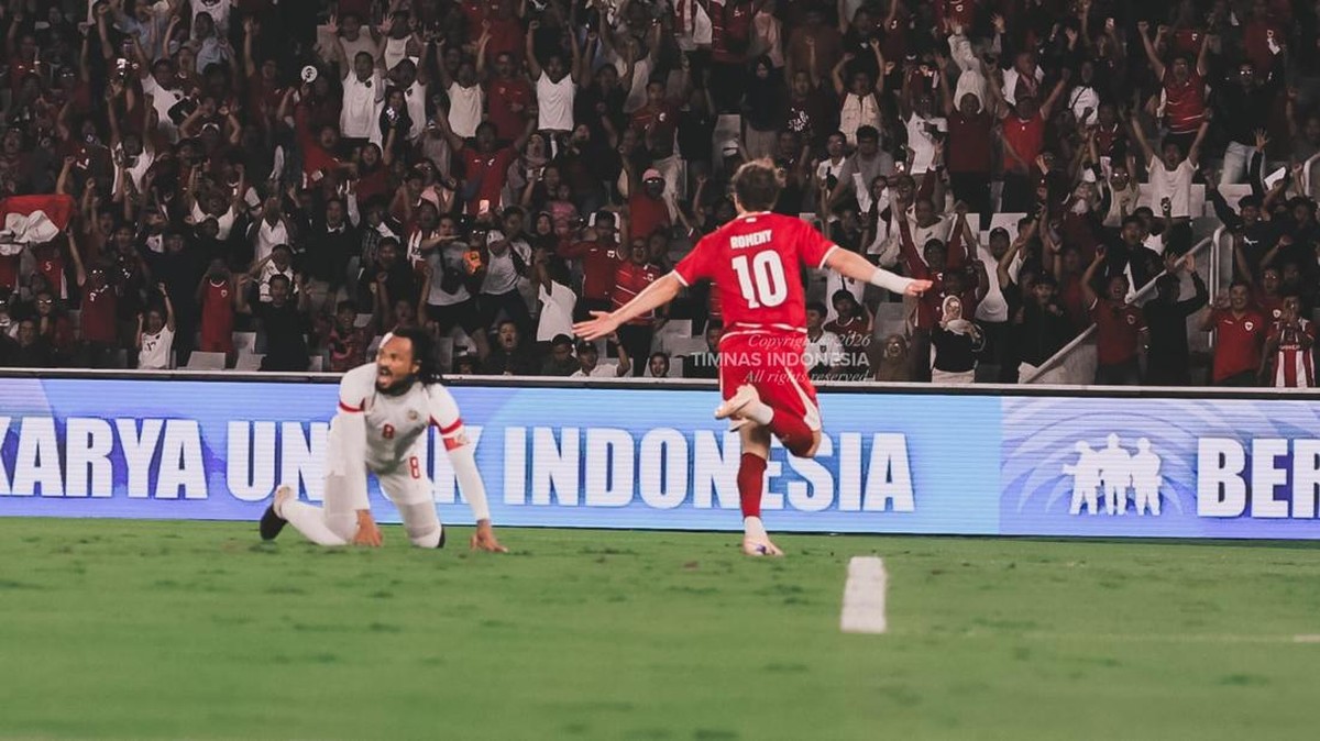Momen Gol Tunggal Ole Romeny Bawa Timnas Indonesia Tekuk Mozambik 1-0