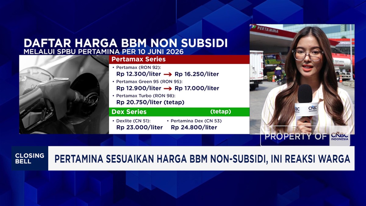 Video: Pertamina Sesuaikan Harga BBM Non-Subsidi, Ini Reaksi Warga