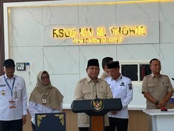 Prabowo Resmikan RSUD Krui Lampung, Mampu Layani Penyakit Jantung-Kanker