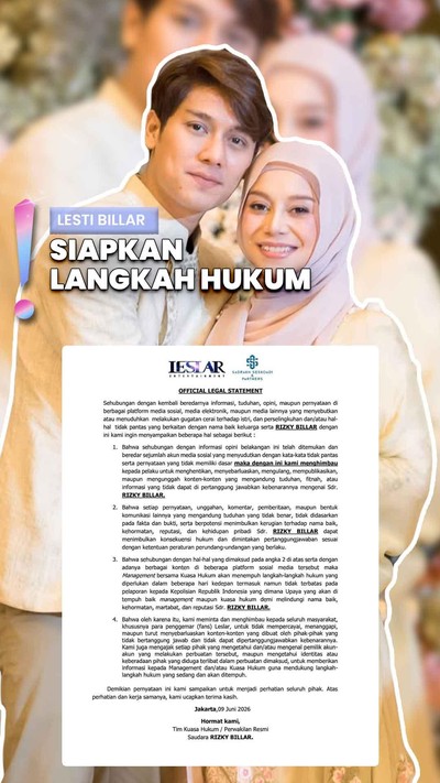 Video: Dirumorkan Selingkuh-Cerai, Rizky Billar Ultimatum Penyebar Hoaks