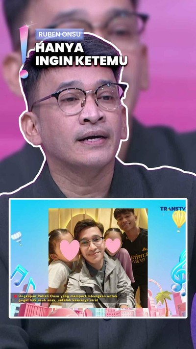Video: Ruben Onsu soal Rencana Gugat Hak Asuh Anak: Dilihat Dulu Gimana