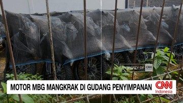 VIDEO: Motor Listrik Program MBG Mangkrak di Gudan