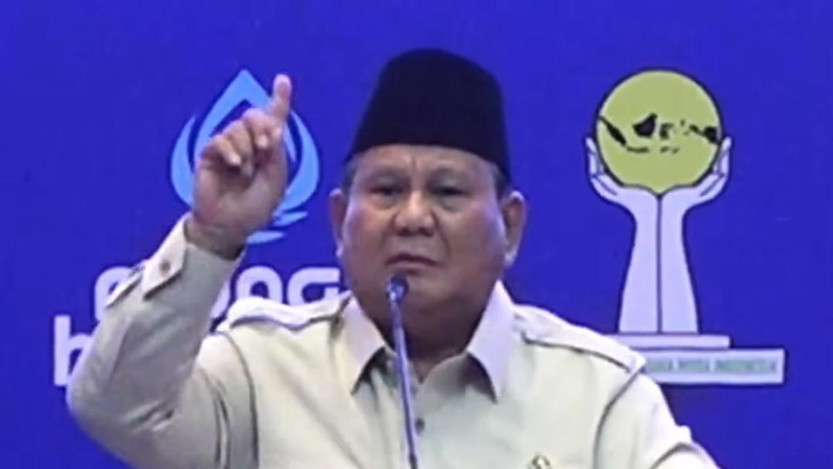 Kelakar Prabowo: Kalau Sudah Dipanggil Tuhan Saya Tetap Monitor Kalian