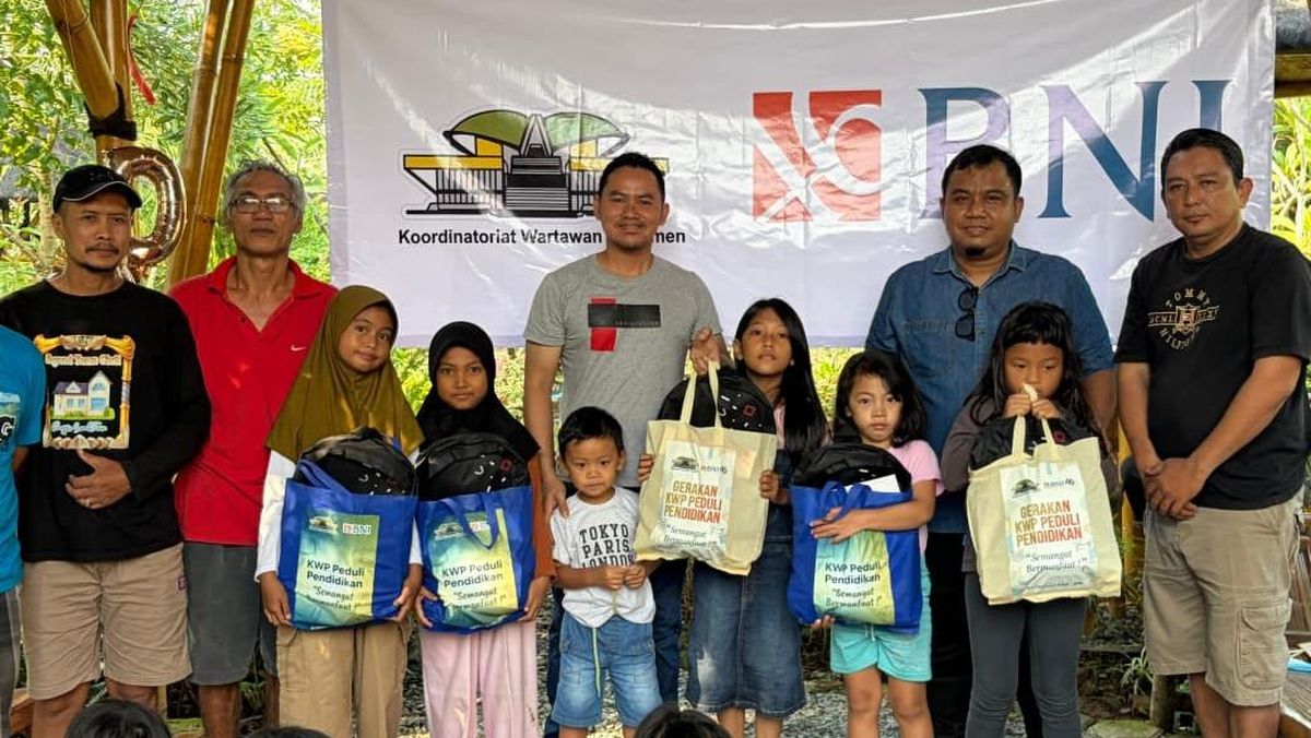 KWP dan BNI Salurkan 2.000 Paket Alat Tulis Jelang Tahun Ajaran Baru