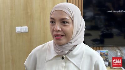 Juru Bicara Kementerian Energi dan Sumber Daya Mineral (ESDM) Dwi Anggia saat ditemui di Kementerian ESDM, Kamis (11/6).