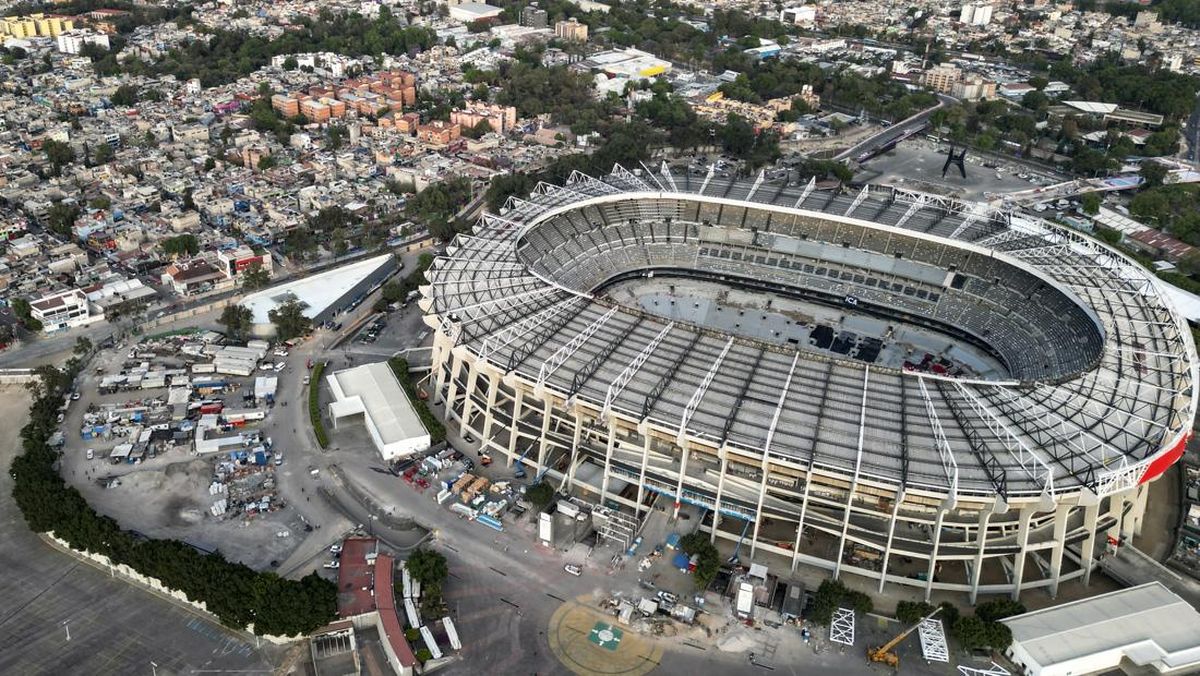 Stadion Azteca Meksiko persiapan Piala Dunia 2026