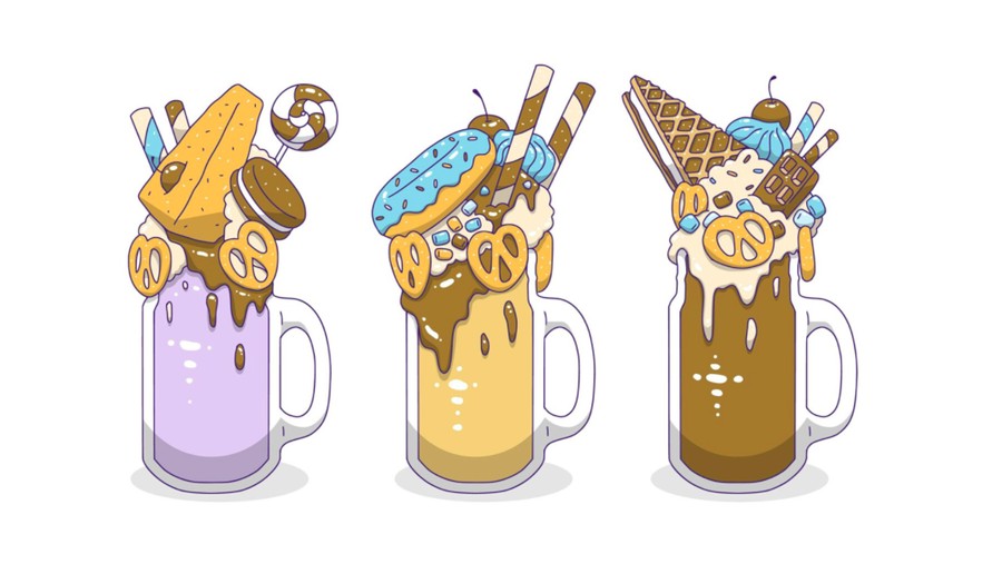 Ilustrasi Minuman Manis