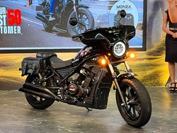 Keeway Road Falcon 250 Meluncur: Tampang Ala Moge Harley, Harga Rp 50 Jutaan