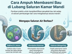 Muncul Bau Aneh dari Lubang Pembuangan Kamar Mandi? Ini Penyebab dan Solusinya