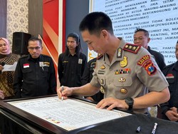 Pastikan Suran Agung Kondusif, Polres Kediri Kota Kerahkan 900 Personel