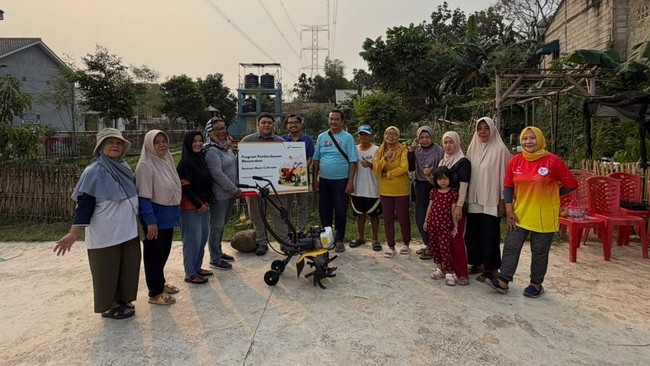 Pertagas Dorong Pengelolaan Sampah dan Ketahanan Pangan di Pamulang