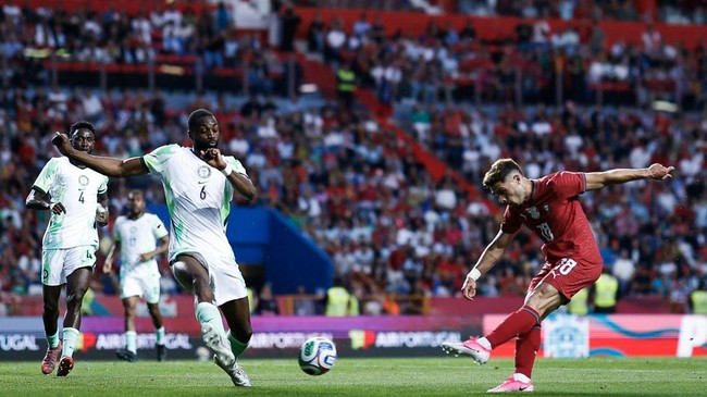 Pertandingan Persahabatan Portugal Vs Nigeria