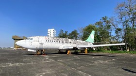 Pesawat Misterius di PTDI