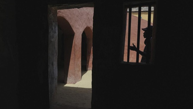 A man walks at the House of Slaves (Maison des Esclaves) on Goree Island, off the coast of Dakar, Senegal, June 10, 2026. REUTERS/Raghed Waked