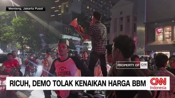 VIDEO: Ricuh Demo Tolak Kenaikan BBM dan Dolar