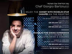 Pengalaman Santap Kelas Dunia di Bali Hadirkan Chef Michelin!