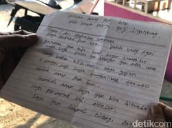 Sepucuk Surat Maaf Maling di Mojokerto yang Terhimpit Biaya Anak Sekolah