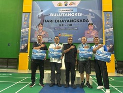 Polda Jatim Gelar Turnamen Bulutangkis Piala Kapolda Cup 2026