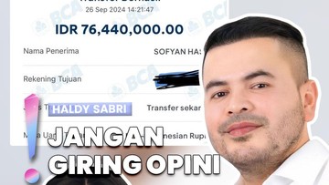 Gosip Terkini Selebriti Insertlive : Video: Hadapi Polemik PH, Haldy Sabri Unggah Bukti Transfer Honor Ratu Sofya