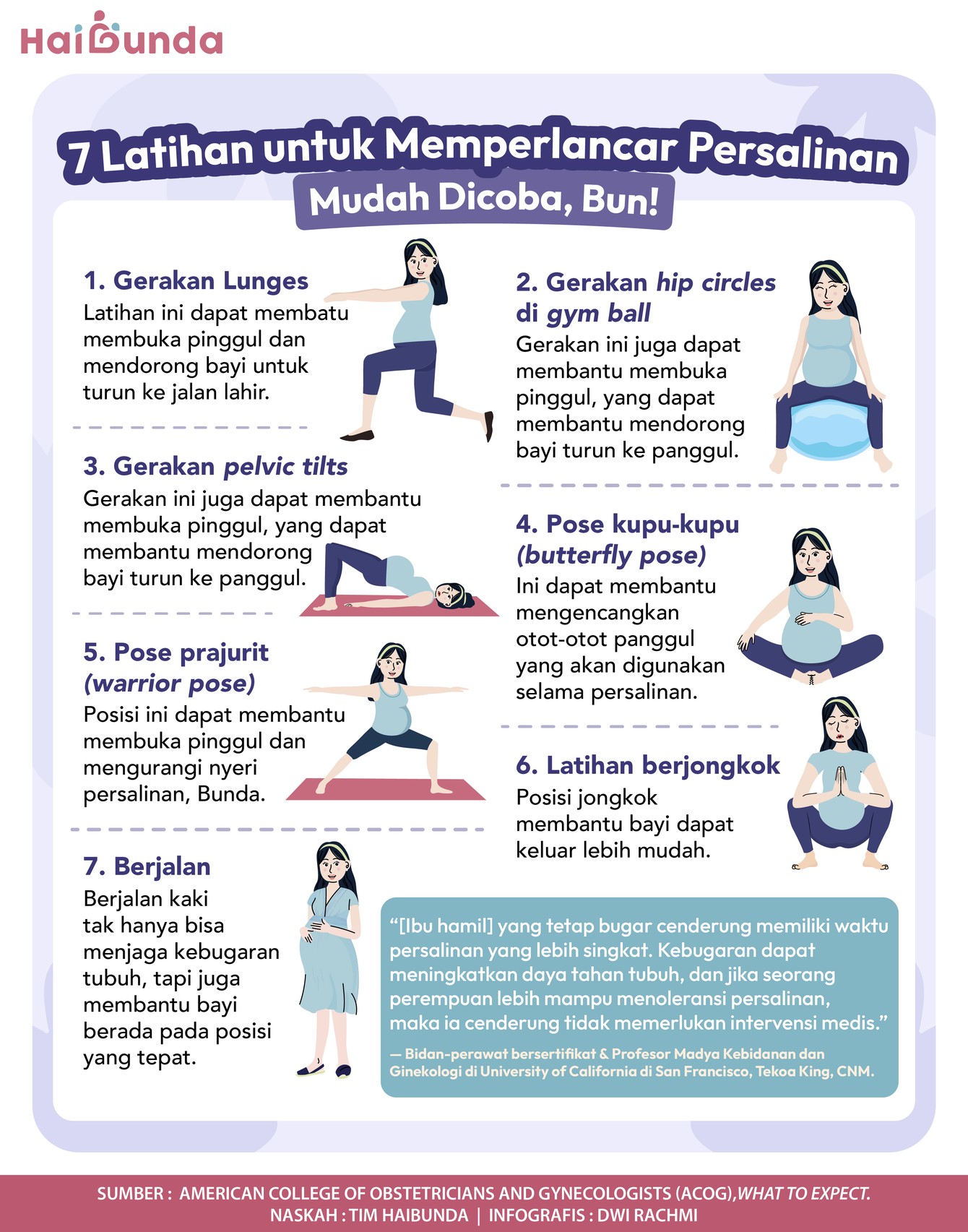 7 Latihan untuk Memperlancar Persalinan&NewLine;Mudah Dicoba&comma; Bun