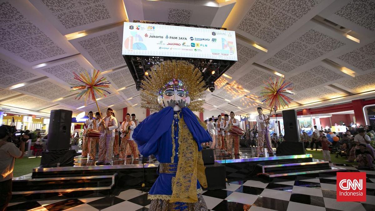 FOTO: Anjungan Pemprov DKI di Jakarta Fair Diserbu Pengunjung