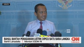 Bahlil Bantah Pemadaman Listrik Dipicu Batu Bara Langka