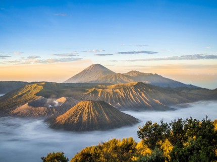 Gunung Bromo Berselimut 'Salju' Perdana Tahun Ini, Wisatawan Antusias Berburu Embun Upas