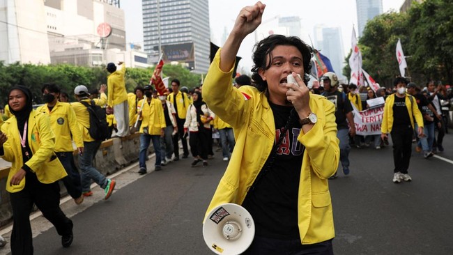 Deret Tuntutan Demo Mahasiswa Hari Ini di Jakarta