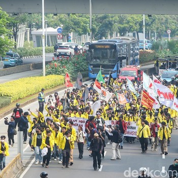 8 Isi Tuntutan Demo BEM UI di Bundaran HI Hari Ini