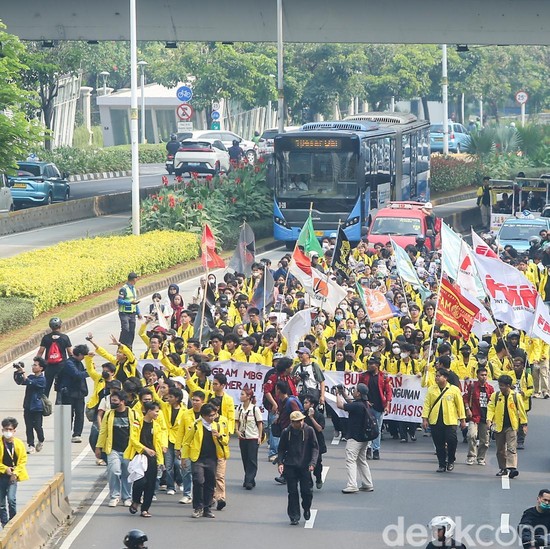 8 Isi Tuntutan Demo BEM UI di Bundaran HI Hari Ini