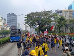 Video Cerita Massa Demo BEM UI Aksi Sempat Dialihkan saat Menuju Bundaran HI