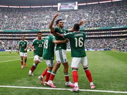 Meksiko Vs Afrika Selatan: Banjir Kartu Merah, El Tricolor Menang 2-0
