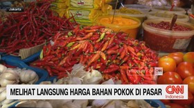 Melihat Langsung Harga Bahan Pokok di Pasar