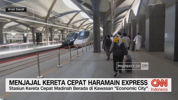 VIDEO: Menjajal Kereta Cepat Haramain Express