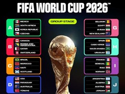 Jadwal Big Match Fase Grup Piala Dunia Mulai 12-28 Juni 2026