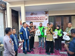 Sambut Hari Bhayangkara, Polda Jateng Bedah Rumah Korban Kebakaran di Semarang