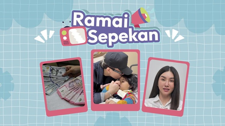 Ramai Sepekan: Rupiah Anjlok ke Rp18.200 hingga Konflik Ruben & Sarwendah Memanas