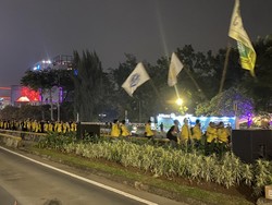 Video: Demo Mahasiswa di Jakpus Masih Lanjut, Klakson Kendaraan Bersahutan