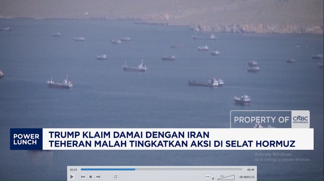 Video:Trump Klaim Damai, Teheran Malah Tingkatkan Aksi di Selat Hormuz